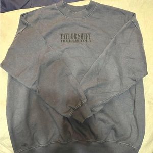 Taylor Swift Blue Crewneck Eras Tour